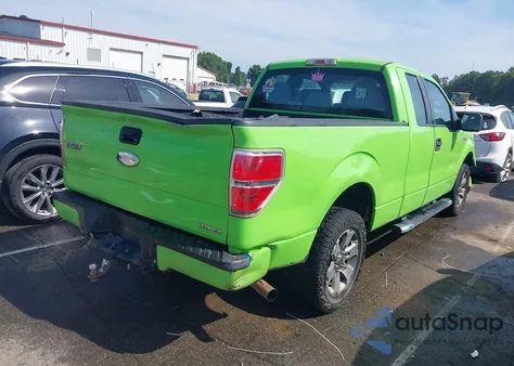 2012 Ford F-150 Stx z USA, uszkodzony, nr VIN 1FTFX1CF0CFA75617